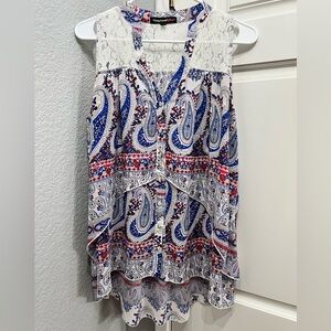 Gorgeous hi-lo blouse by HeartSoul Plus